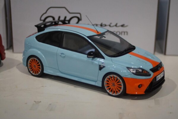 Otto ford focus rs mk2 le mans orange/blue 2010 1:18 ot1011