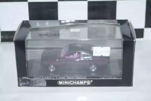 Minichamps opel kadett c coupe sport special 430 045625