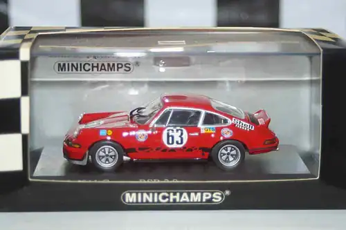 Minichamps porsche 911 rsr 24h le mans 1973, 430 736963 ,1:43