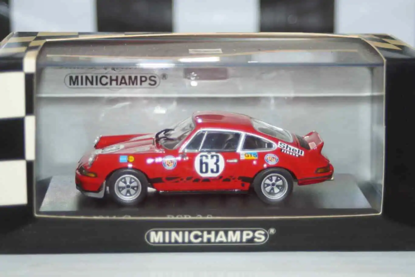 Minichamps porsche 911 rsr 24h le mans 1973, 430 736963 ,1:43