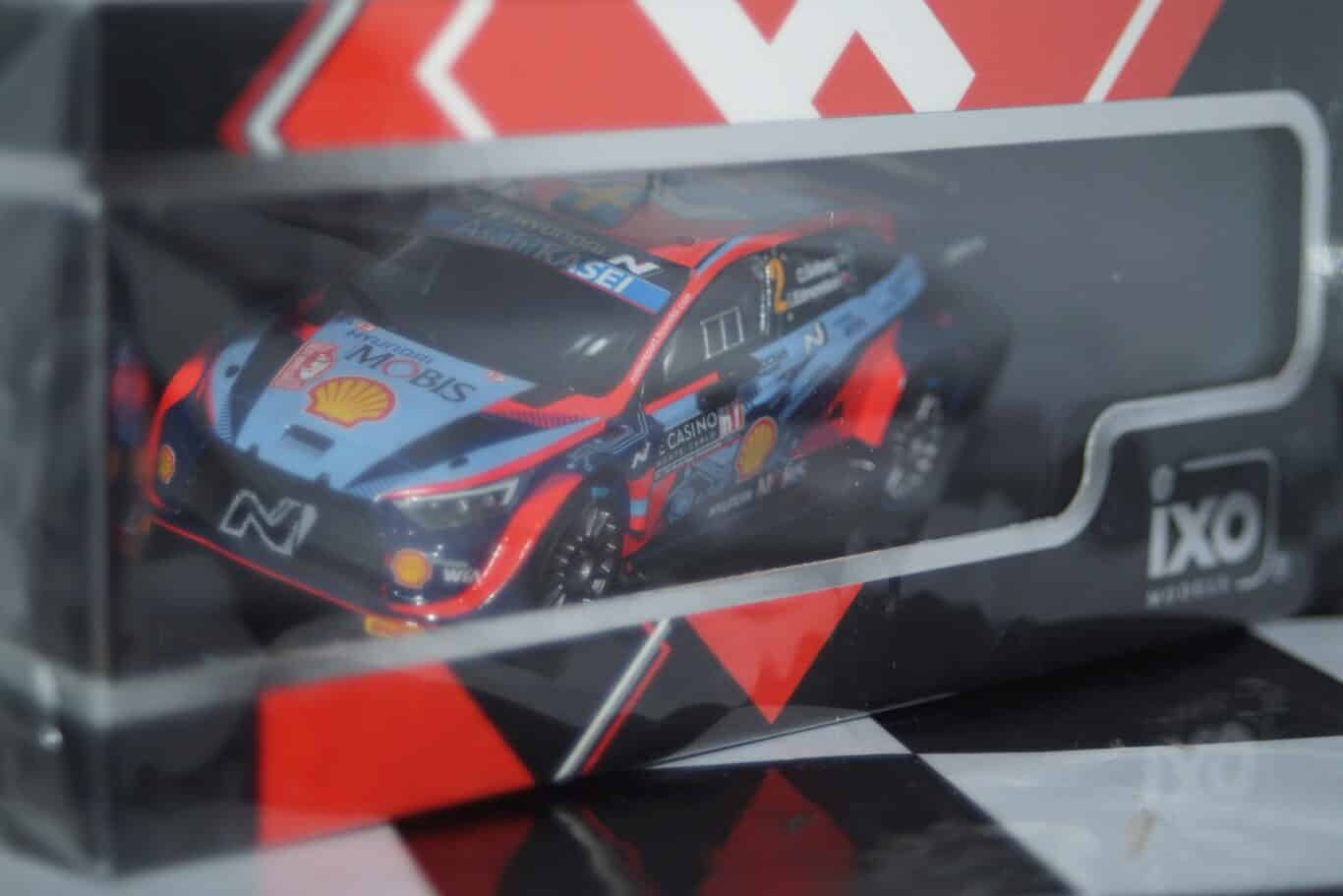 Ixo hyundai i20 n rally1, monte carlo 2022 o.solberg ram837.22