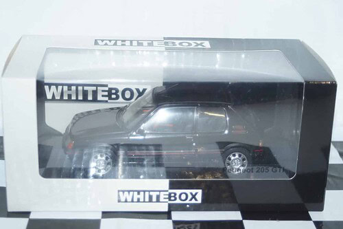Whitebox peugeot 205 gti black1:24 wb124161