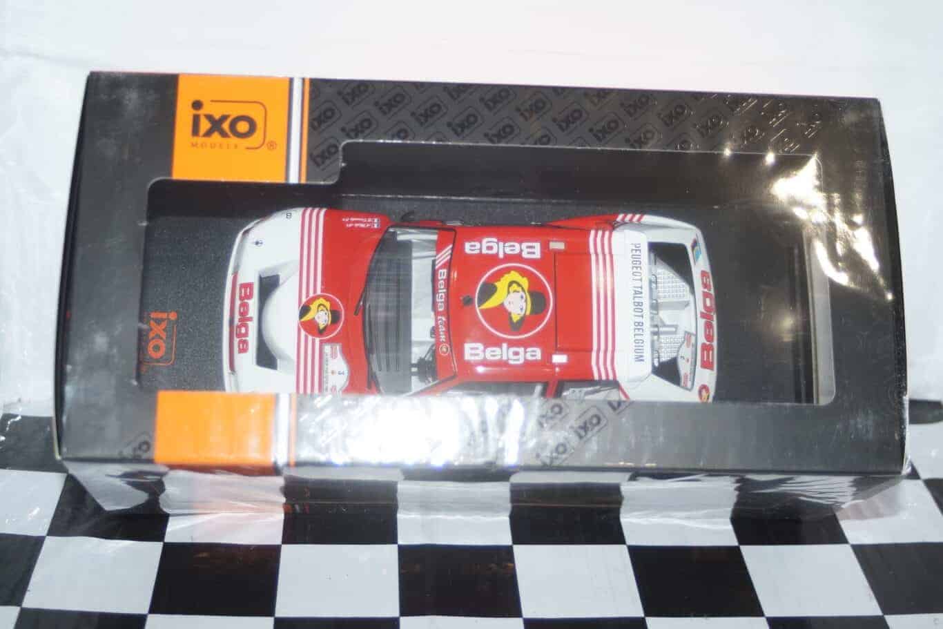 Ixo peugeot 205 t16 rally ypres #3 1985 rmc135.22 1:18 diecast