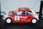 Ixo peugeot 205 t16 rally ypres #3 1985 rmc135.22 1:18 diecast