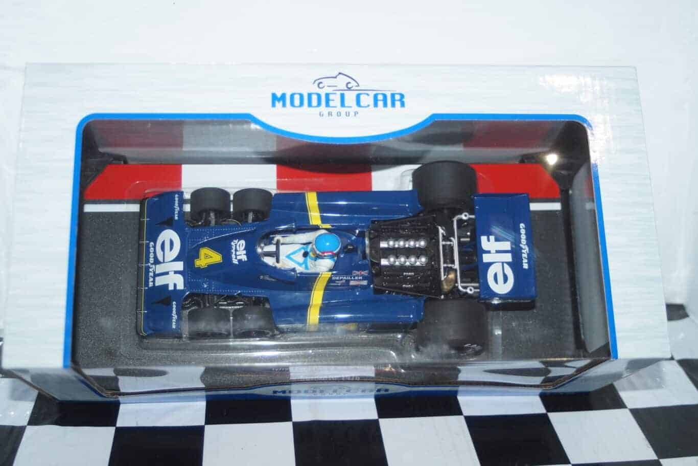 Model car group tyrrell ford p34-2 sweden gp 1976 mcg18615f