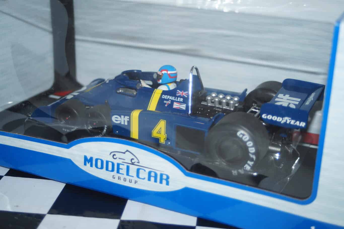 Model car group tyrrell ford p34-2 sweden gp 1976 mcg18615f
