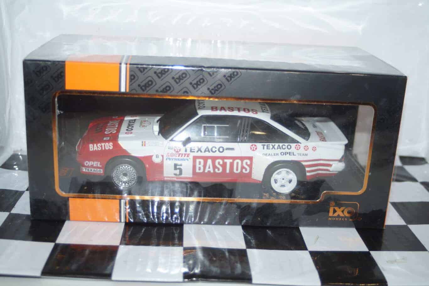 Ixo opel manta 400 rally ypres #5 1985 1:18 18rmc134.22
