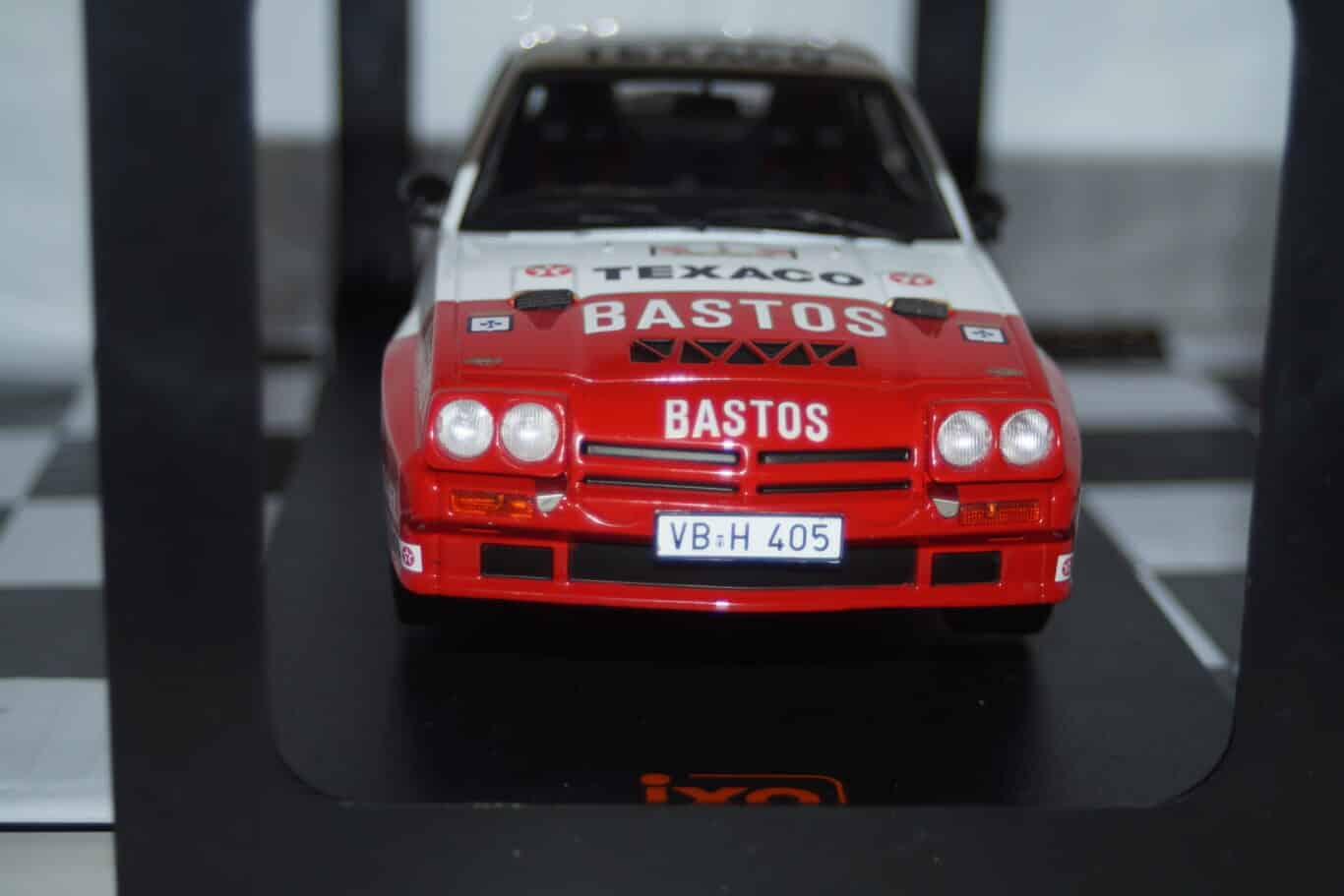 Ixo opel manta 400 rally ypres #5 1985 1:18 18rmc134.22