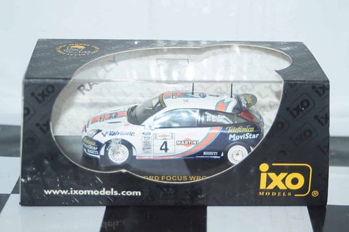 Ixo ford focus wrc no4 acropolis rally 2001 c.mcrae ram019
