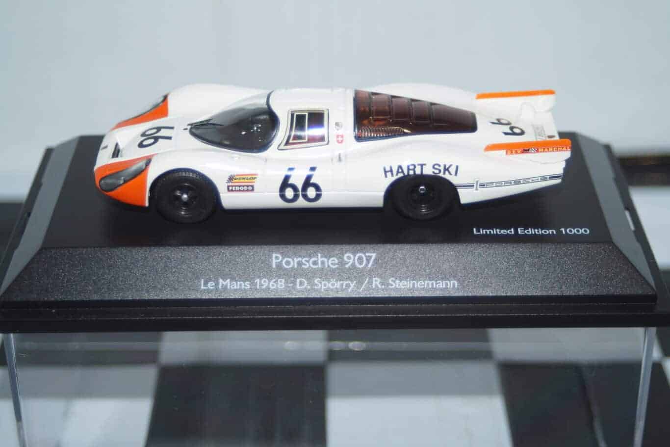 Schuco porsche 907 #66 le mans 1968 ltd 1000 ref 45 036 2800