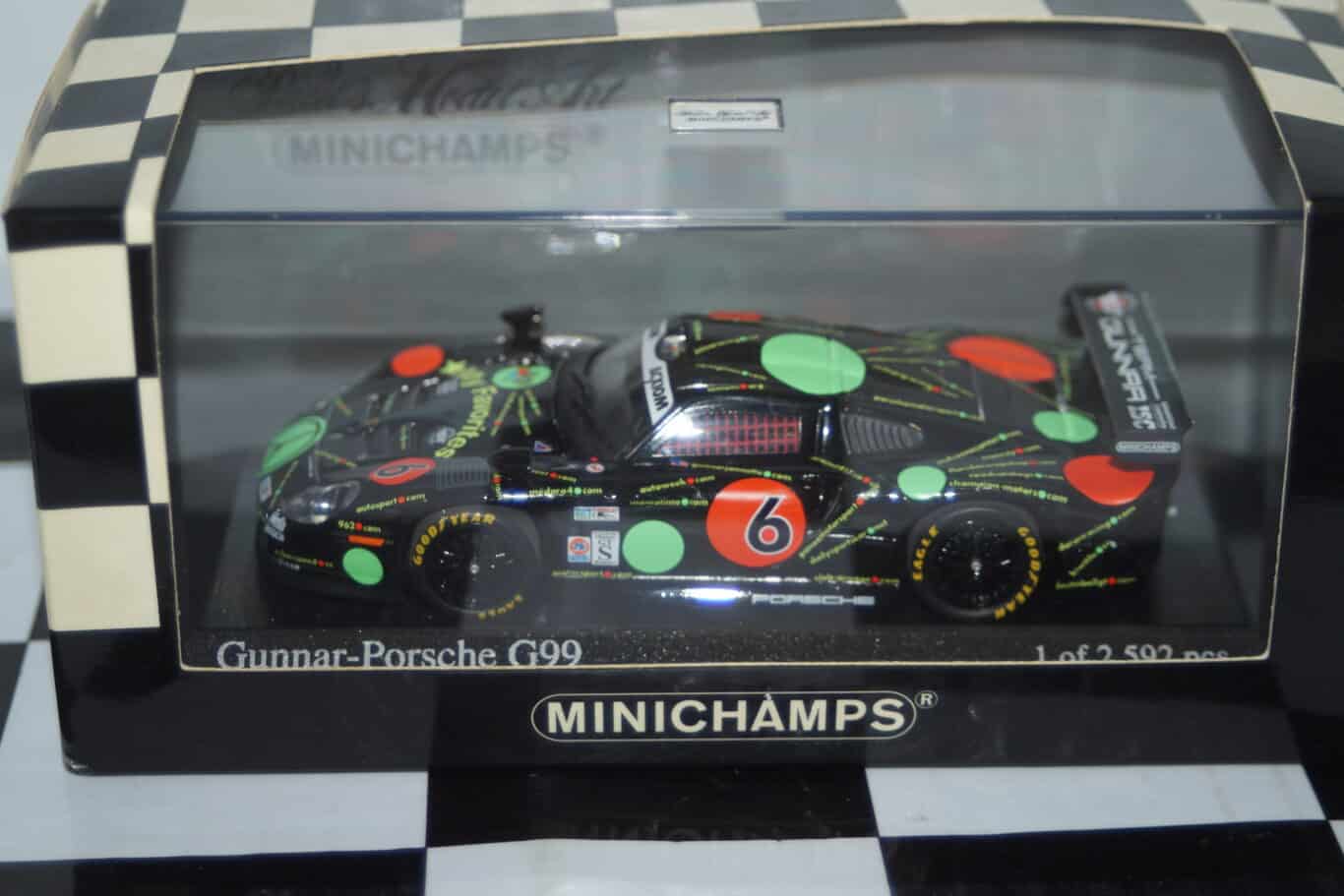 Minichamps gunner-porsche barber park 250 2003, 400 036856