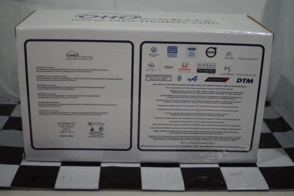 Otto toyota corolla wrc #9 catalunya 1998 auriol white 1:18 ot1102