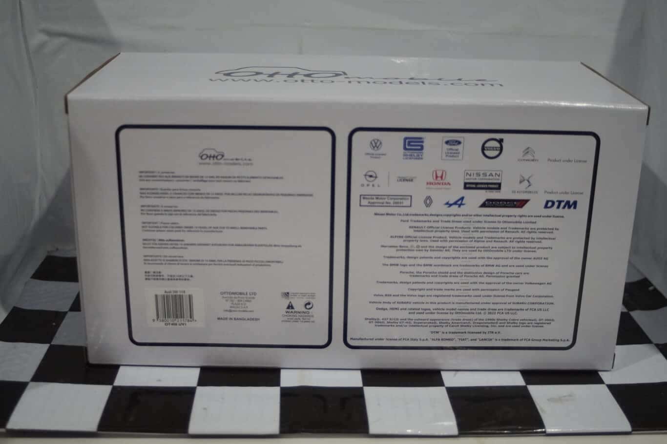Otto audi 200 quattro 20v 1989 white 1:18 ot408