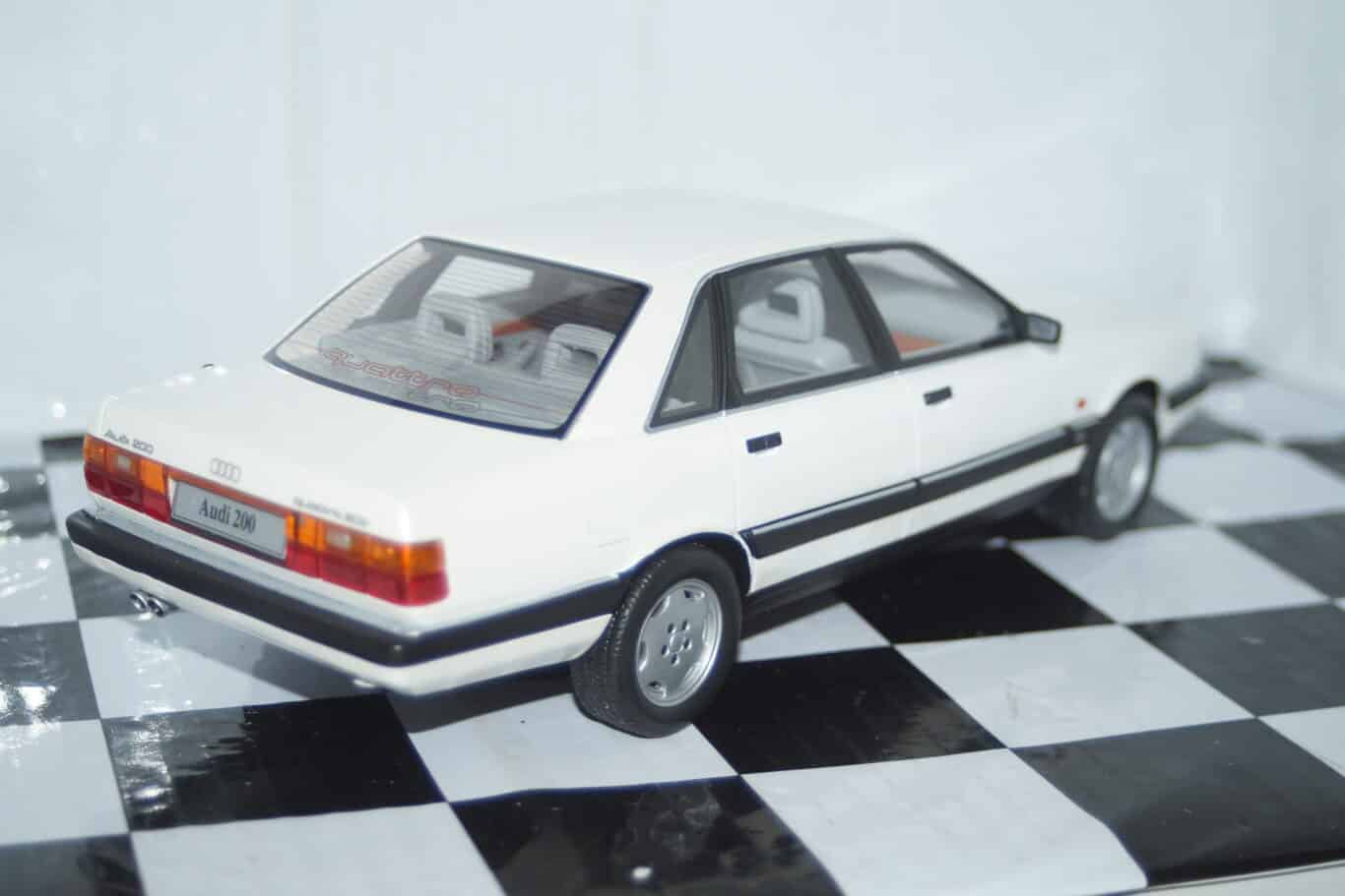 Otto audi 200 quattro monte carlo 1987 white 1:18 ot439