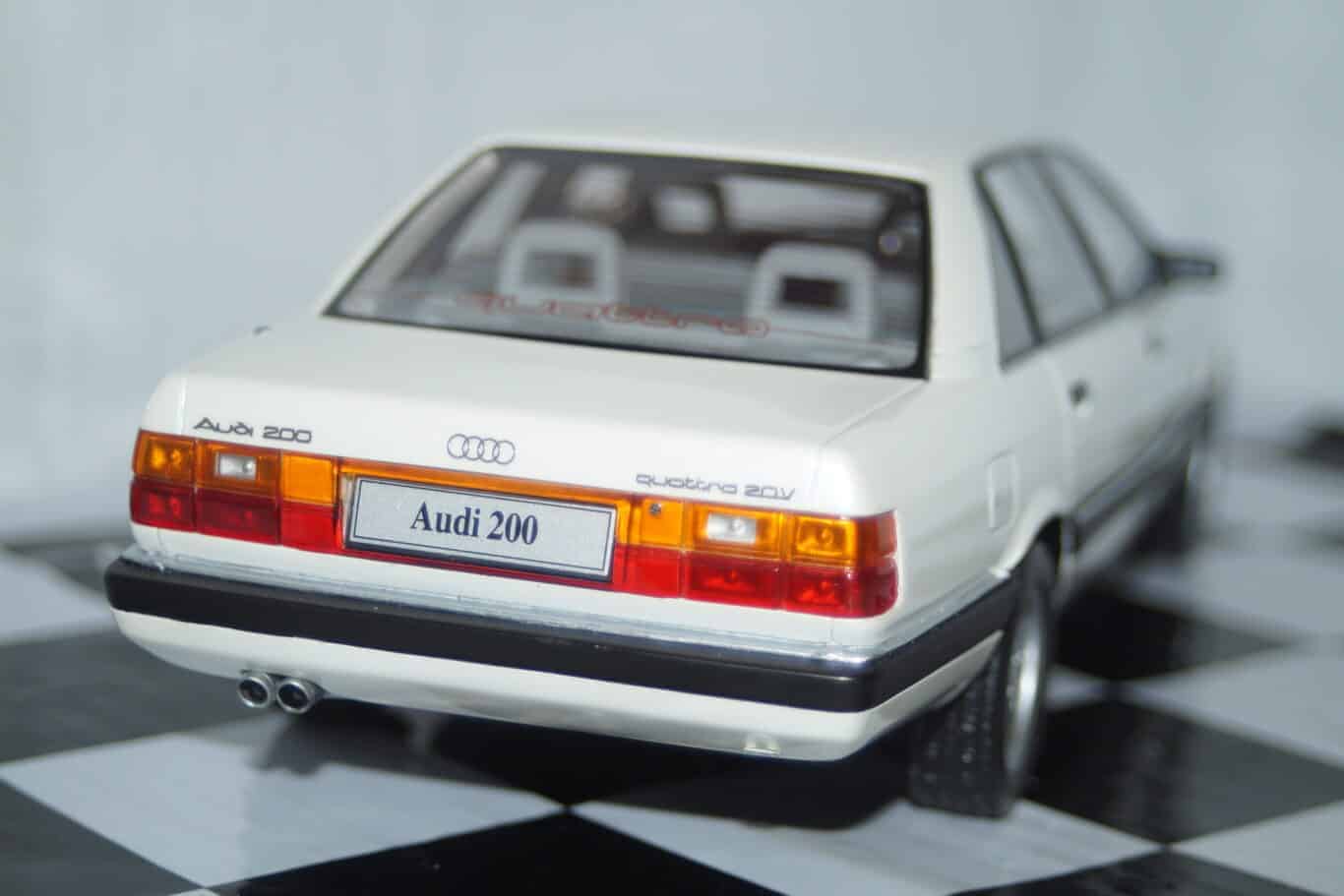 Otto audi 200 quattro monte carlo 1987 white 1:18 ot439