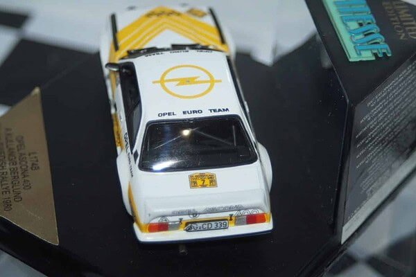 Vitesse opel ascona 400 #7 swedish rally 1980 ref l174b