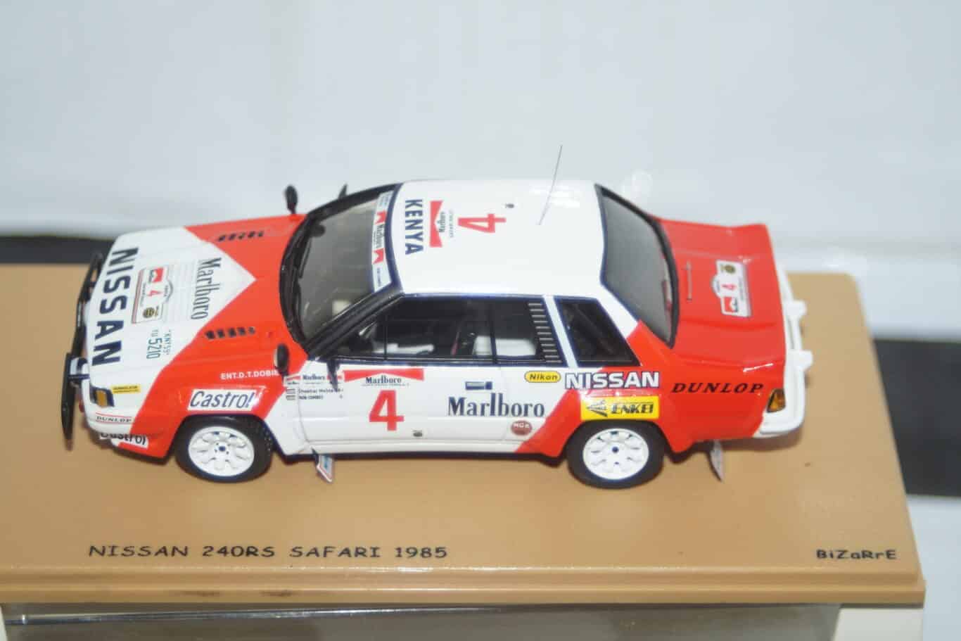Bizarre nissan 240rs #4 safari 1985 mehta ref bz338