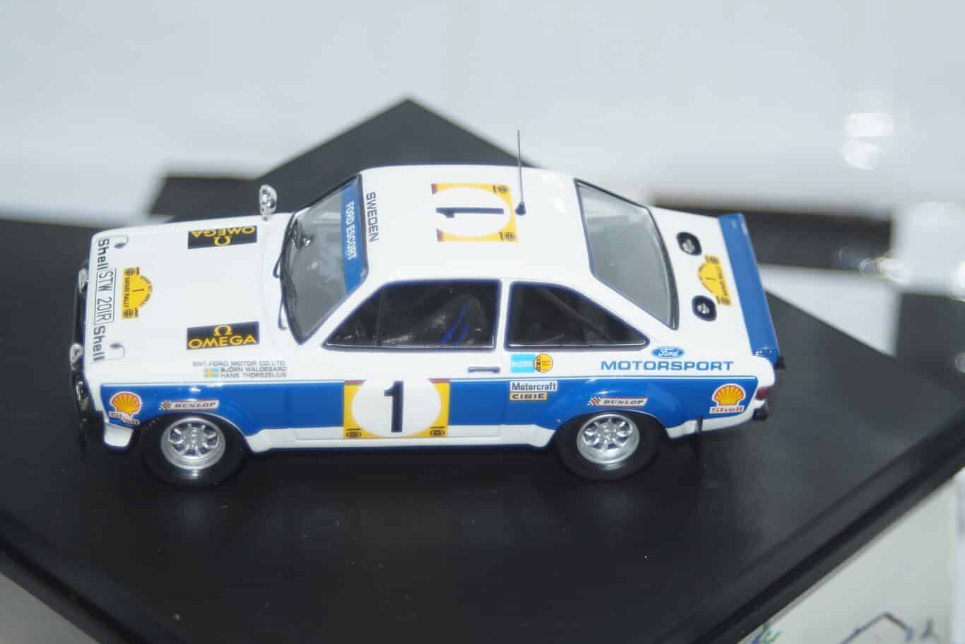 Trofeu ford escort mk2 rac 1977 clark 1:43rd ref 1018