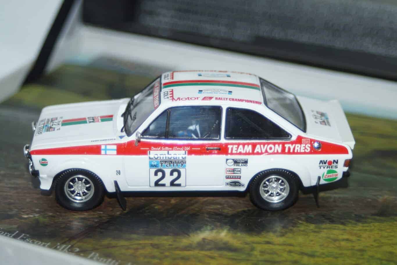 Trofeu ford escort mk1 duckries rally 1972 r.clark 1:43rd brl05