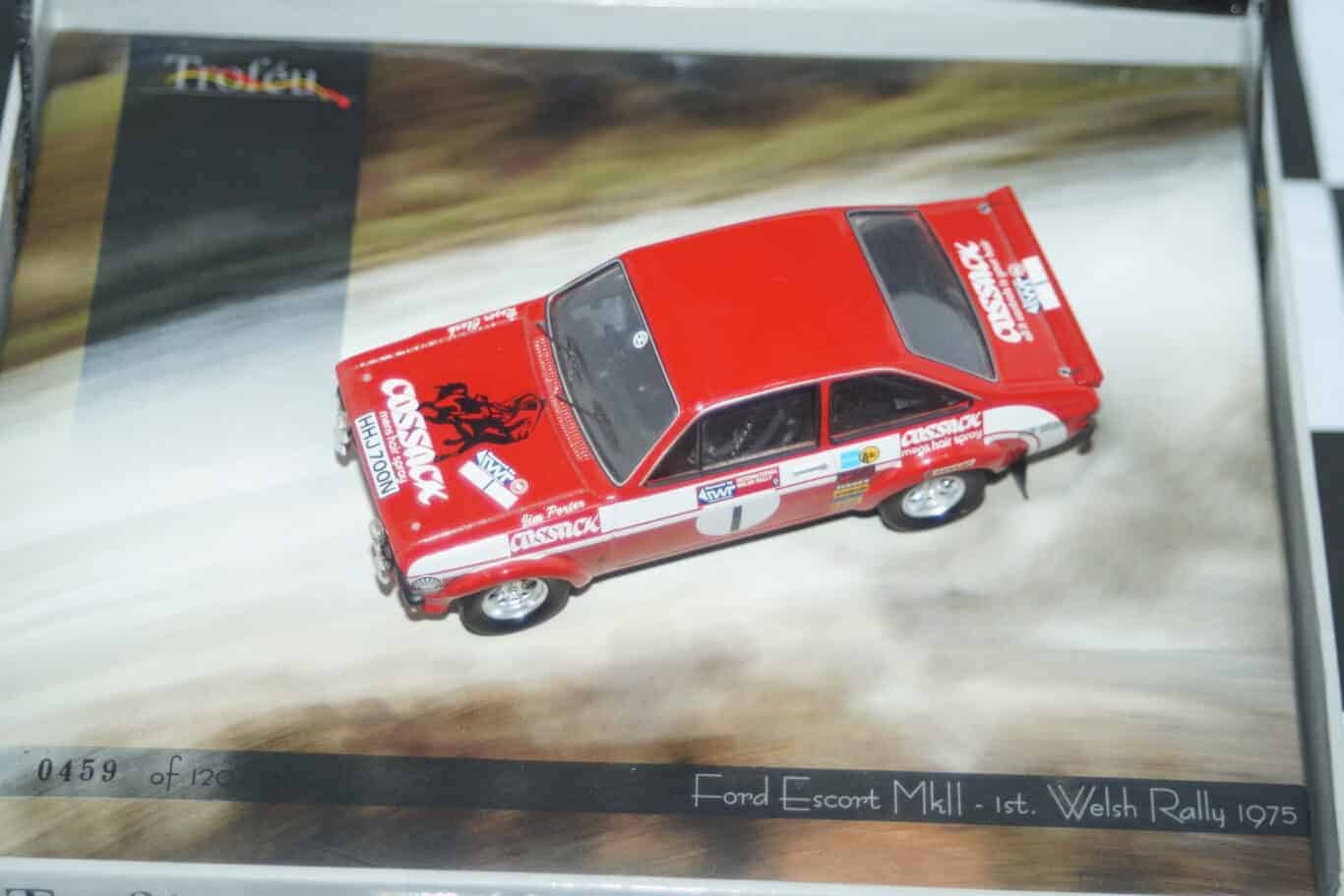 Trofeu ford escort mk1 duckries rally 1972 r.clark 1:43rd brl05