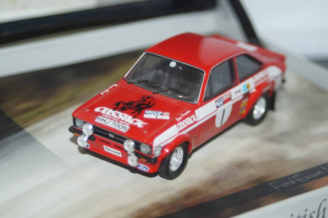 Trofeu ford escort mk1 duckries rally 1972 r.clark 1:43rd brl05