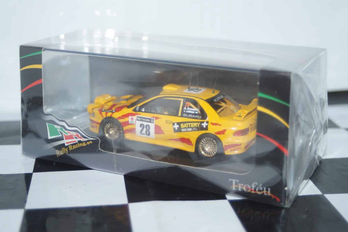 Trofeu subaru impreza wrc rac 2002 1/43 scale rr.uk 38