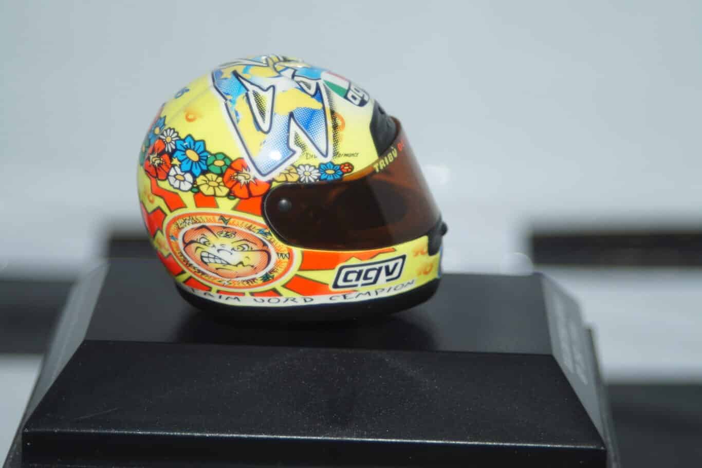 Minichamps rossi helmet moto gp 125 1999 ref 397 990046