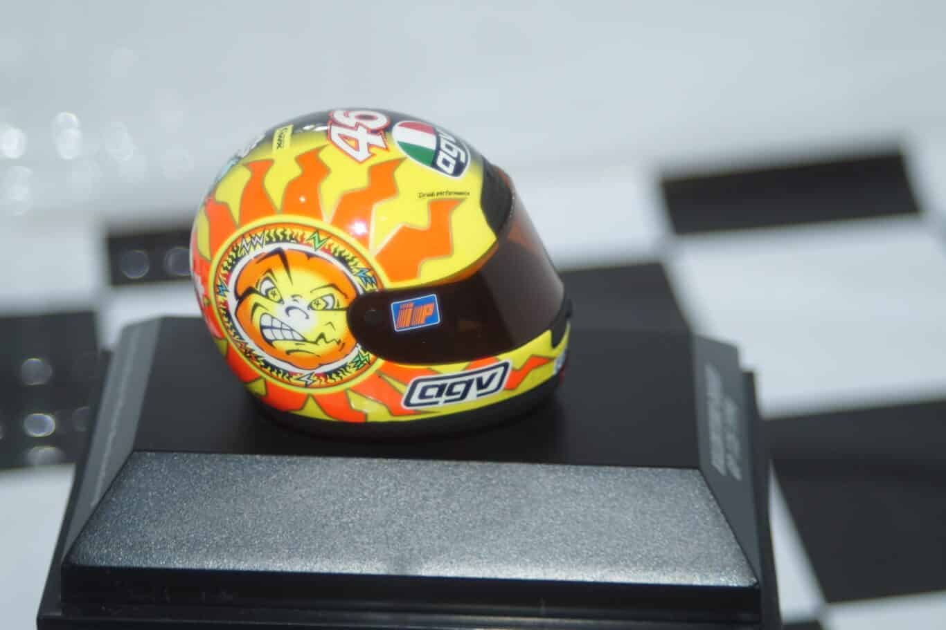 Minichamps rossi helmet moto gp 125 1996 ref 397 960046