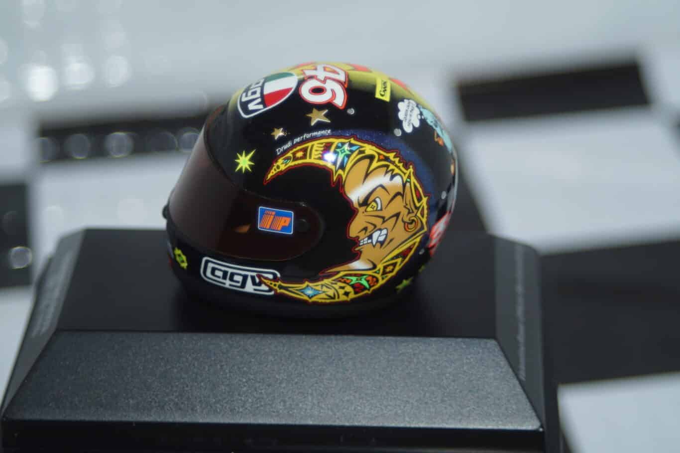 Minichamps rossi helmet moto gp 125 1996 ref 397 960046