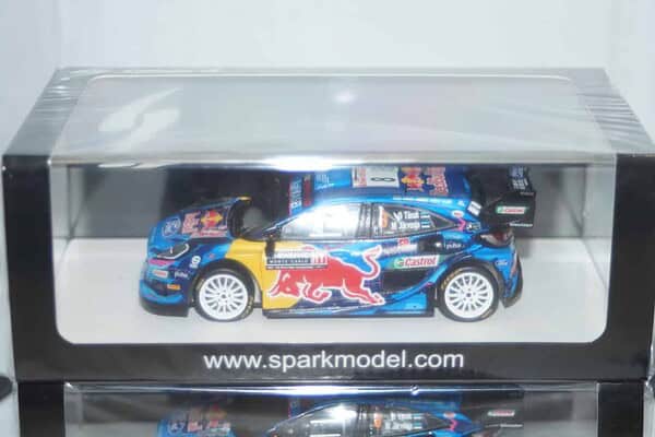 Ford puma rally monte carlo 2023 p-l loubet #7 1:43 spark resin s6715