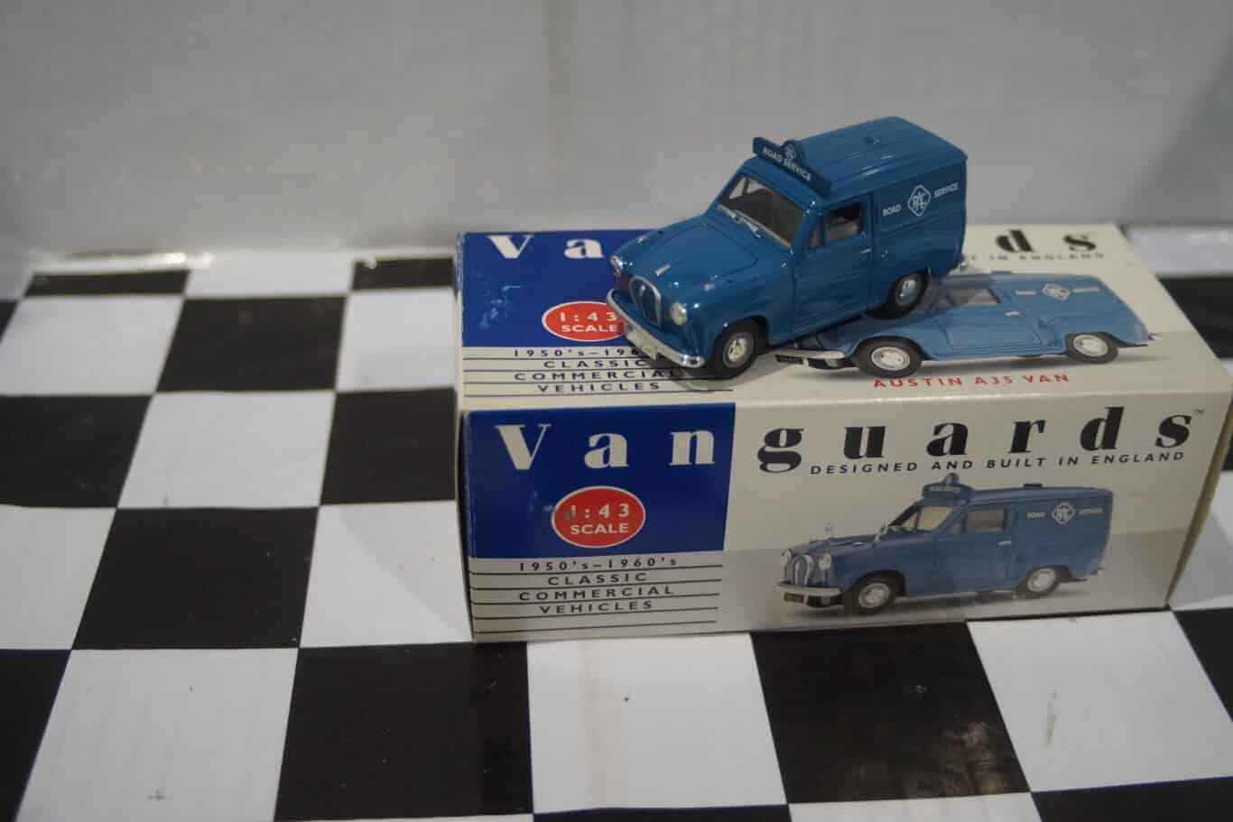 Vanguards austin a35 rac van  1/43 diecast va17000