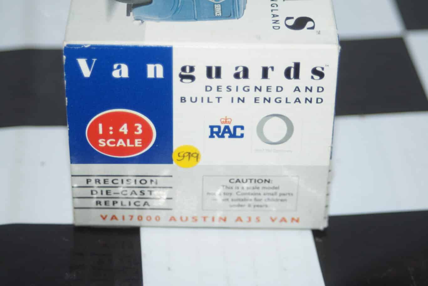 Vanguards austin a35 rac van  1/43 diecast va17000