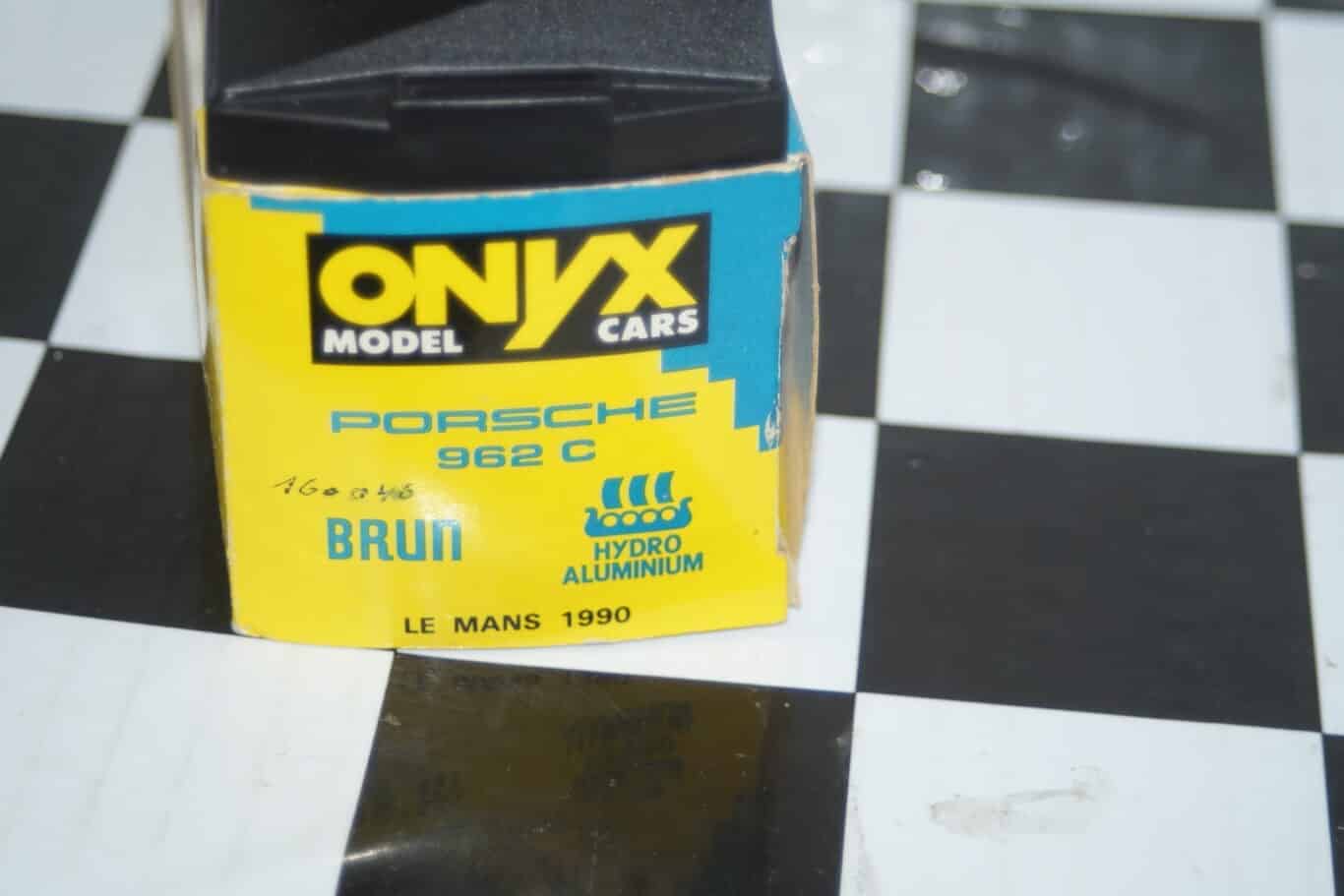 Onyx porsche 962 c le mans #15 1990 special edition1:43 scale