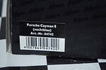 Schuco porsche caymen s in dark blue ref 04742 1/43