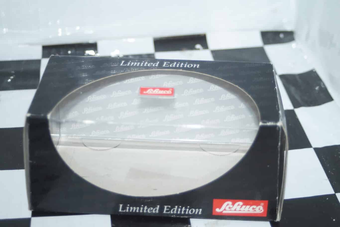 Schuco porsche caymen s in dark blue ref 04742 1/43