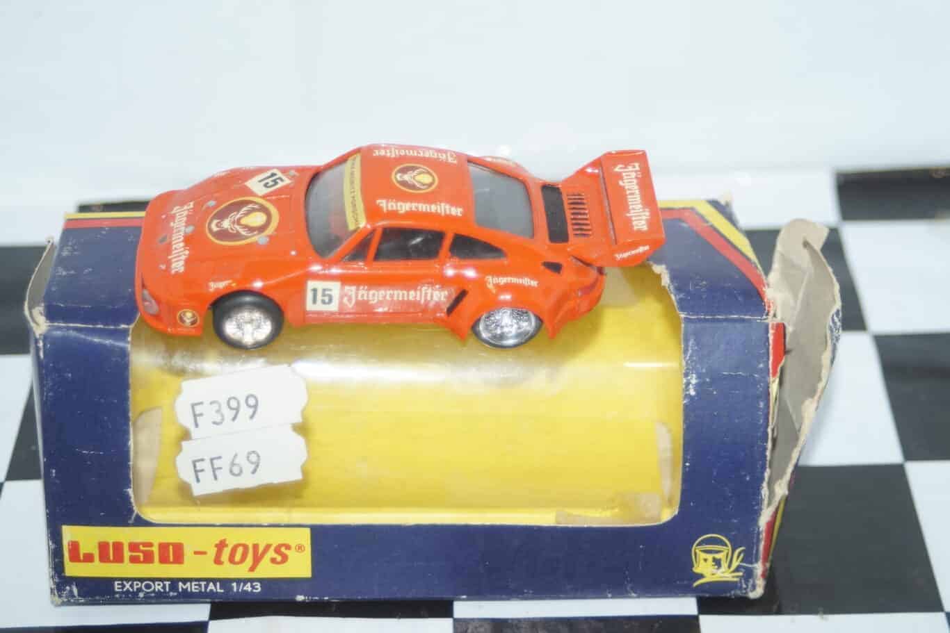 Luso toys porsche jagermeister #15 1:43 ref 15
