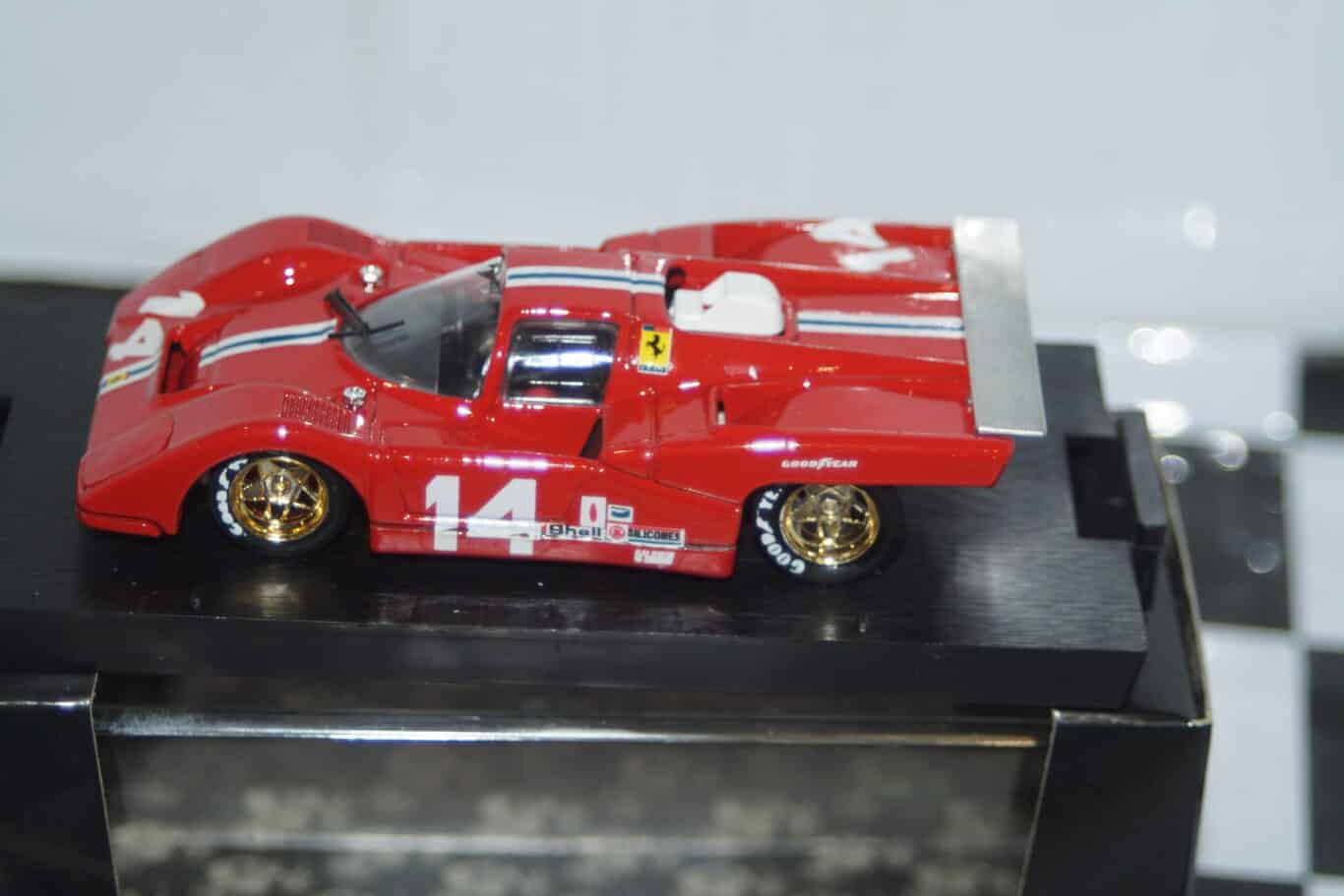 Brumm ferrari 512m watkins glen 1971 1:43 r231
