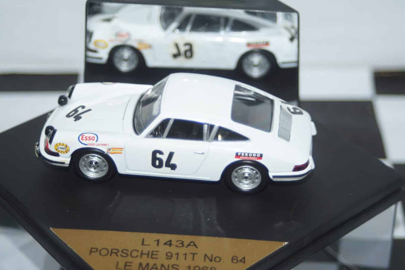 Vitesse porsche 911t #64 le mans 1968 1:43 diecast ref l143a