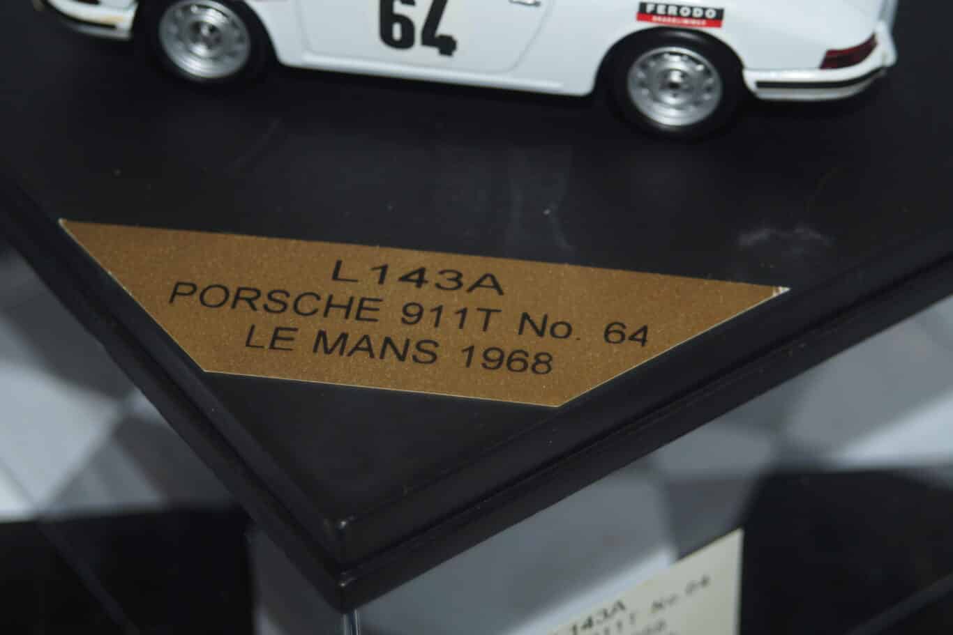 Vitesse porsche 911t #64 le mans 1968 1:43 diecast ref l143a