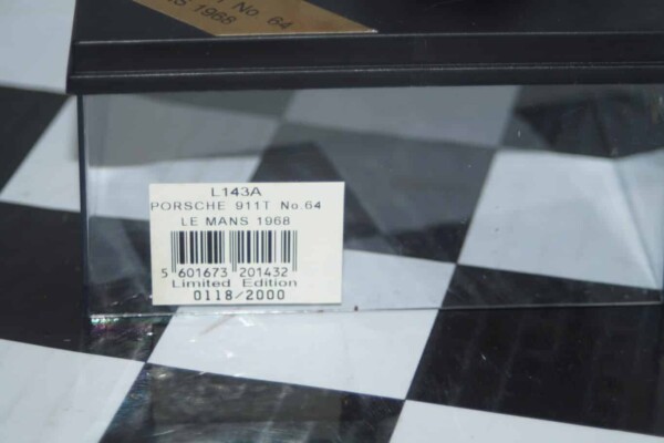 Vitesse porsche 911t #64 le mans 1968 1:43 diecast ref l143a
