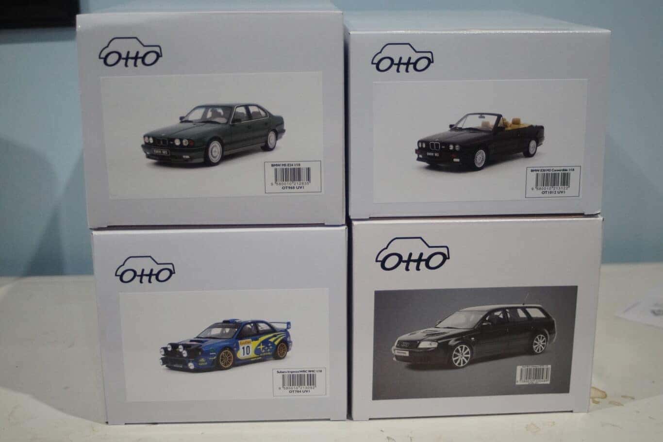 Otto bmw m5 e34 cecotto green 1:18 ot968