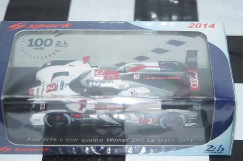 Spark audi r18 e-tron quattro winner 24h le mans 2014 1:43 ref 43lm14