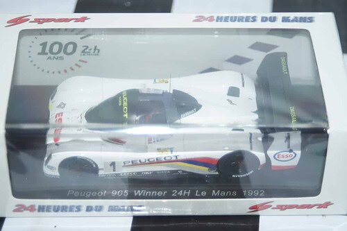 Spark peugeot 905 winner 24h le mans 1992 1:43 ref 43lm92