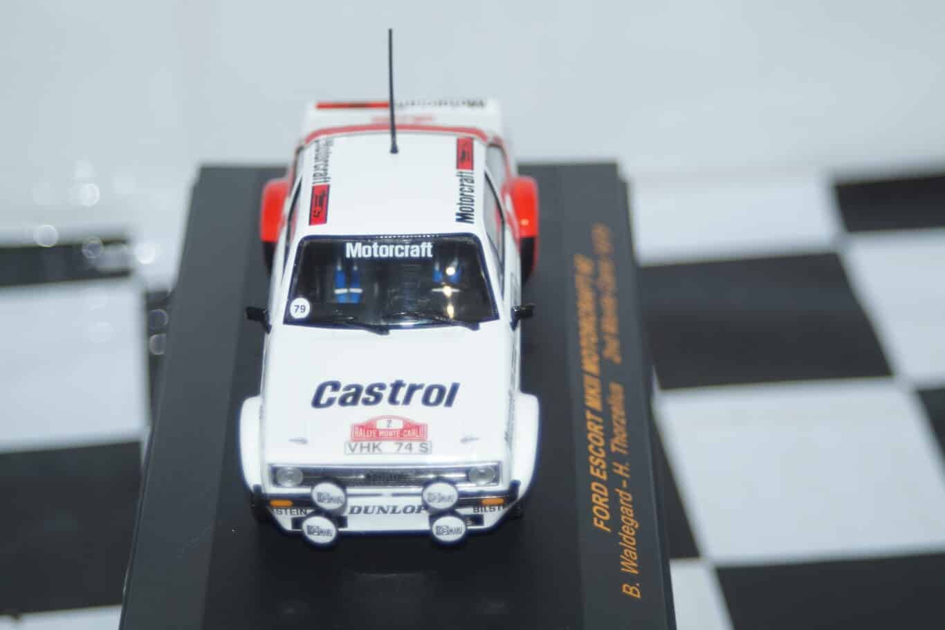 Ixo ford escort mk2 monte carlo #2 1979 b.waldegard rac012 1:43