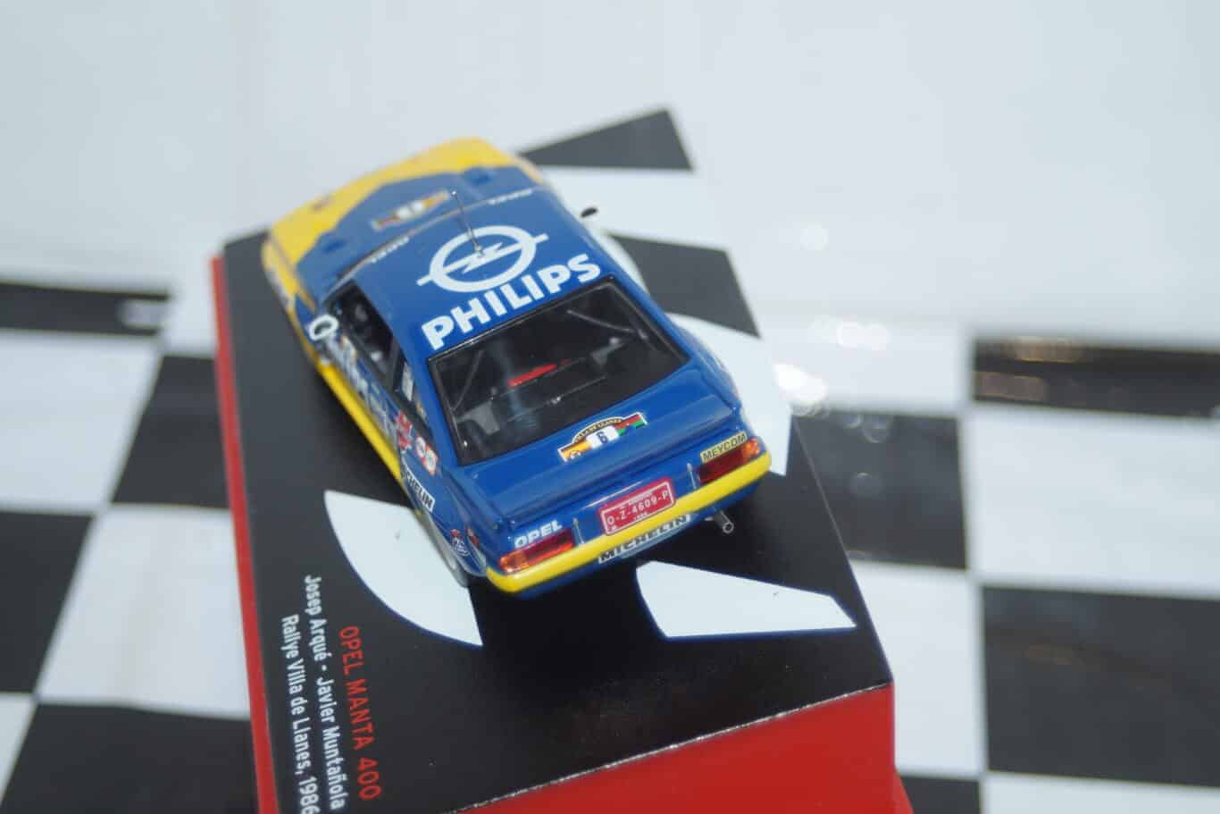 Altaya ixo opel manta 400 rally villa de llanes 1986 1/43
