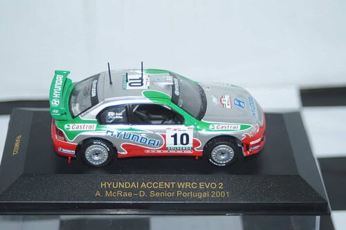 Ixo hyundai accent wrc portugal 2001 a.mcrae ram022