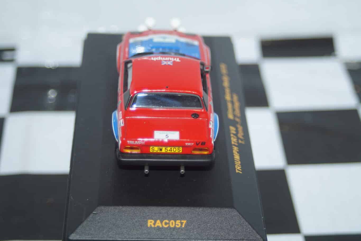 Ixo triumph tr7 v8 manx rally #5 1978 t.pond 1:43 rac057