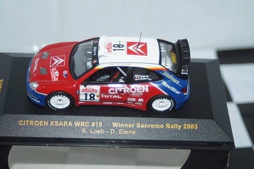 Ixo citroen xsara winner san remo 2003 s.loeb ram127 1:43
