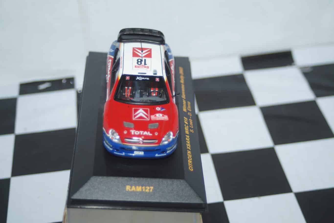Ixo citroen xsara winner san remo 2003 s.loeb ram127 1:43