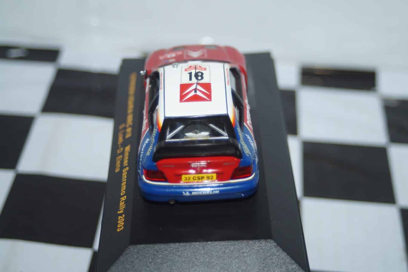 Ixo citroen xsara winner san remo 2003 s.loeb ram127 1:43